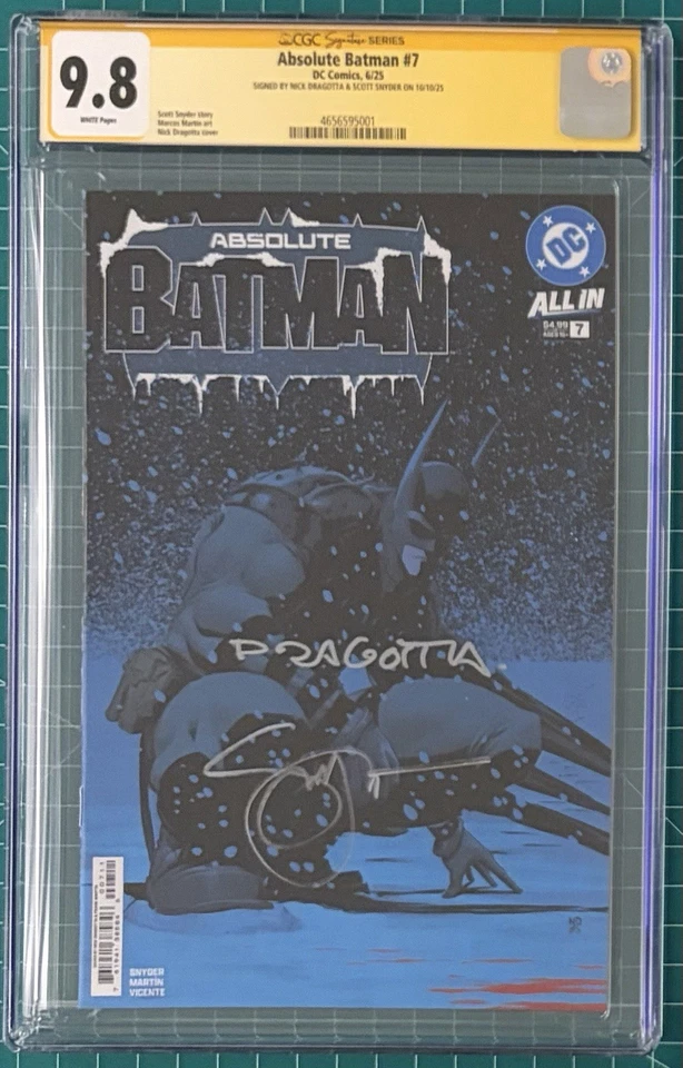 Absolute Batman #7 Nick Dragotta Cover (DC Comics June 2025)