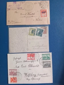 1919-28 Tschechoslowakei - Picture 1 of 4