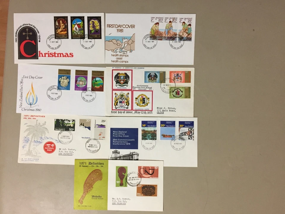 Seven New Zealand fdc - Image 1 of 1