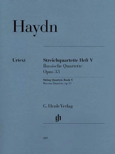 Haydn String Quartets Vol V Op 33 Henle Urtext Set of Parts Sheet Music Book - Picture 1 of 1