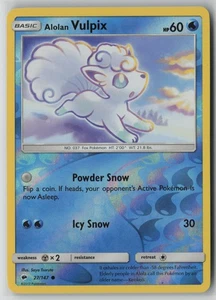 Alolan Vulpix 27/147 Pokemon Sombras Ardientes Común Reverso Holo Luz Juego 3 - Imagen 1 de 2