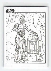 2025 Topps Chrome Star Wars #CP-21 C-3PO / R2-D2 Star Wars By the Number - Picture 1 of 2