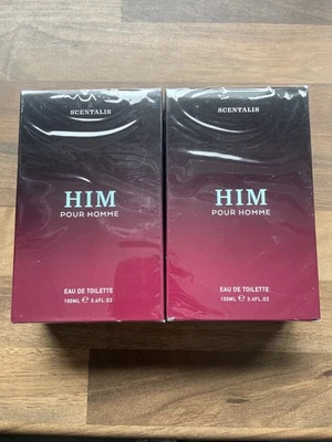 X2 Him Pour Homme Men's Fragrance Aftershave 100ml UK Seller - (Not JOOP)