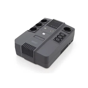DIGITUS All-in-One USV 800VA/480W LED 12V/9Ah x1 4xCEE 7/7 3x IEC C13 USB RJ45 - Bild 1 von 6