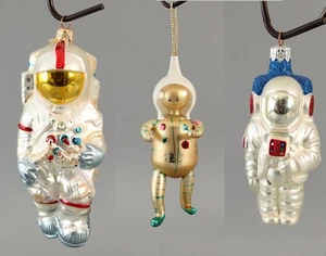 PATRICIA BREEN Smithsonian Ins. KURT ADLER Astronaut Glas Weihnachtsschmuck - Bild 1 von 13