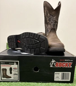 Rocky Worksmart 400G Insulated Waterproof Western Herren Stiefel - RKW0326 - 8,5W - Bild 1 von 1