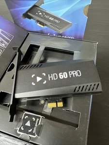 Elgato HD60 Pro PCIe HDMI Video Capture Card 1080P 60FPS Streaming Gaming - Picture 1 of 4