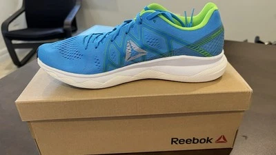 Zapatos para correr rápidos Reebok Floatride Run para hombre talla 9 EG0884 azul verde Foto 1 de 4