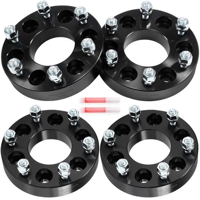 4 X 1.25" 6x5 to 6x5.5 Wheel Adapters For Chevrolet Trailblazer SSR GMC Envoy - Image 1 of 4