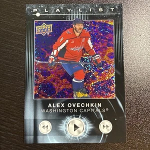 2024-25 Upper Deck Series 2 Alex Ovechkin SPECKLED Playlist Capitals #PL-12 - Picture 1 of 2