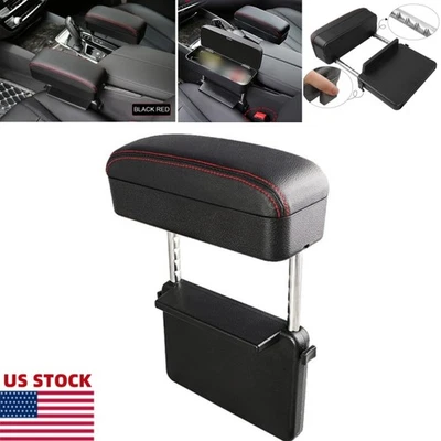 Car Armrest Storage Box Adjustable Vehicle Center Console Extension Armrest Pad - Image 1 of 4