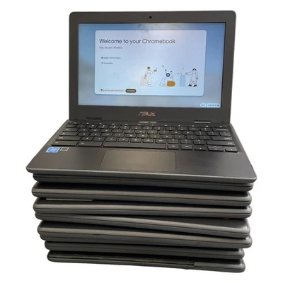 Lote de 9 | Chromebook Asus C204E y C204M | Intel Celeron | 4 GB | 32 GB eMMC Foto 1 de 4