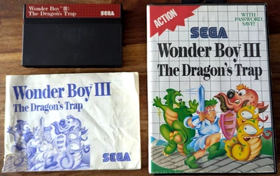 Wonder Boy 3 III - Sega Master System - Spiele WONDERBOY - Bild 1 von 4
