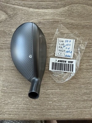 LEFT HAND TOUR ISSUE TAYLORMADE Qi35 3 HYBRID 19 HEAD ONLY LH QI 35 RESCUE SPECS - Image 1 of 4