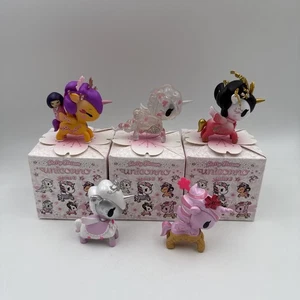 Tokidoki Unicorno Kirschblüte Serie 2: 5er Set ohne Verfolger (MMM) - Bild 1 von 6