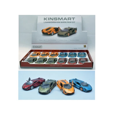 LAMBORGHINI SIAN cm 12 (1 Modellino a Scela) Kinsmart Modellismo Giocattolo Mode - Immagine 1 di 3