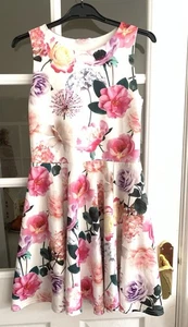 Girls Miss Evie Floral Dress Age 13-14 Years - Picture 1 of 4