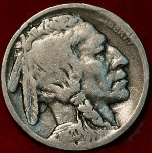 1920-D Denver Mint Buffalo Nickel - Picture 1 of 2