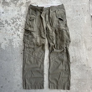 90er Polo Ralph Lauren Vintage Surplus Fit Military Cargo Reißverschluss Hose - Bild 1 von 24