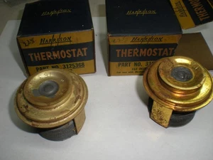 1949 1950 1951 1952 1953 Ford & Mercury Flathead V8 Thermostat 153° degree PAIR - Bild 1 von 4