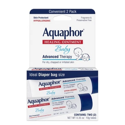 Aquaphor Pomada Curativa Bebé Terapia Avanzada Protector de la Piel para agrietados o Foto 1 de 4