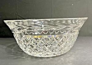 Waterford Kristall Glandore 9" Servierschale Vintage *LESEN* - Bild 1 von 11