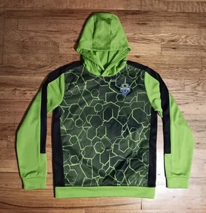 MLS Seattle Sounders Hoodie Pullover seahawks mariners supersonics kraken - Picture 1 of 7