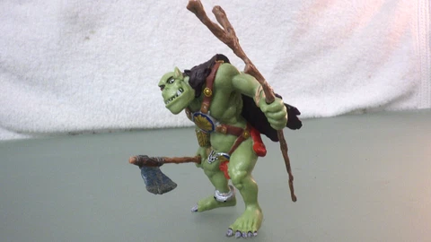 Vtg PAPO Schleich 4" Troll Orc Ogre Fantasy Action Figure Cover