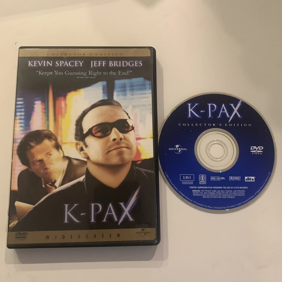 K-PAX (DVD, 2002) DTS Collector's Edition, US import (Region 1) Rare - Image 1 of 1