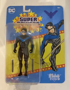 DC Comics Super Powers Mcfarlane Nightwing Dick Grayson 2023 Batman Robin Nuovo - Foto 1 di 3