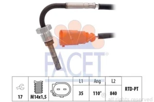 FACET Abgastemperatursensor Abgastemperaturfühler Abgastemperaturgeber 22.0247 - Bild 1 von 1