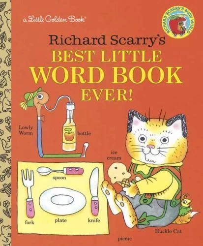 Richard Scarry's Best Little Word Book Ever by Richard Scarry (2001, Hardcover)