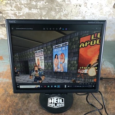 NEC 17" LCD Computer Monitor MultiSync LCD1770VX VGA/DVI 4:3 for Retro Gaming - Image 1 of 4