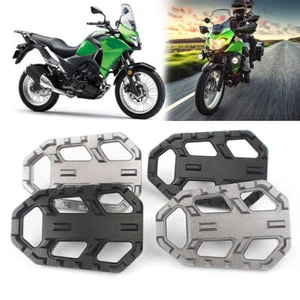Reposapiés anchos CNC estriberas reposapiés para Kawasaki VERSYS-X300 VERSYS 650 1000 - Imagen 1 de 9