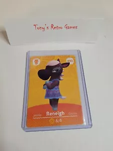 !SUPER SALE! RENEIGH # 432 Animal Crossing Amiibo Card NINTENDO SERIES 5 MINT! - Picture 1 of 1