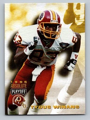 1995 Playoff Absolute #159 Tydus Winans   Washington Redskins - Image 1 of 2