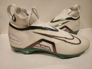 Nike Alpha Menace Elite 3 Oregon PE weiß Stollen (DH3353-102) Herren Größe 17 - Bild 1 von 5