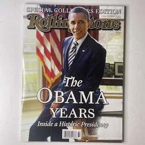 ROLLING STONE MAGAZINE BARACK OBAMA “The Obama Years” 2016 Special Edition RARE - Picture 1 of 9