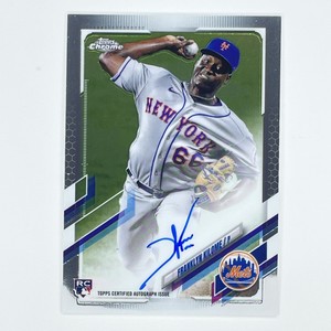 2021 Topps Chrome Rookie Autographs Franklyn Kilome Auto #RA-FK New York Mets