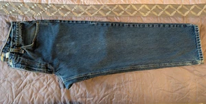 Diamond Gusset 35X29 Blue jeans  MADE IN USA - Picture 1 of 7