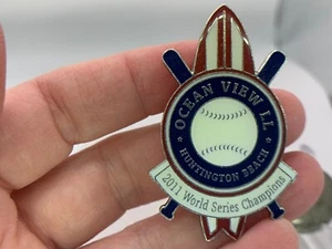 Fast Pitch Softball Baseball 2011 World Series CA Vintage Tack Pin T-4682 - Bild 1 von 3