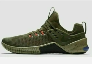 Nike Free x Metcon Men's Size 13 Olive / Neon Orange AH8141-342 - Picture 1 of 3