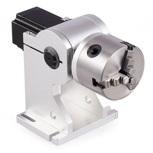 OMTech Rotaion Axis Rotary Axis for 20W 30W 50W 60W Fiber Laser Marker Engraver - Picture 1 of 8