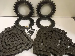 Sprocket & Chain kits includes nuts & bolts Suit 950 & K9-3 Dingo mini diggers - Picture 1 of 5