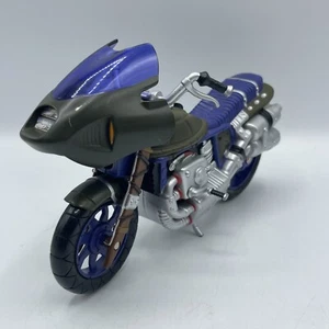 2002 Teenage Mutant Ninja Turtles Foot Clan Motorcycle Bike Mirage TMNT Toy - Picture 1 of 7
