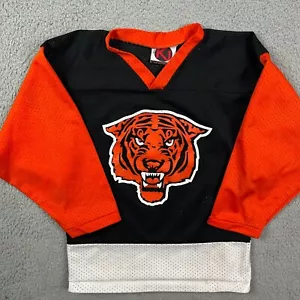 Vintage Princeton Tigers Hockey Jersey Minnesota MN Youth M - Picture 1 of 8