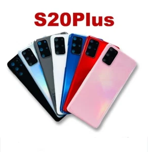 For Samsung S20+ Back Glass Replacement battery door panel housing Camera lens. - Foto 1 di 5