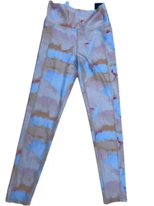 NWT Girls Leggings Size L Large  Momentum High Rise Full Length Pastels - Picture 1 of 9