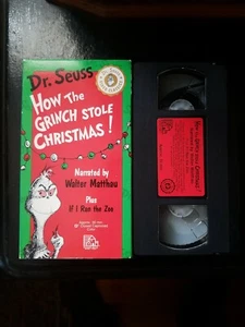 Dr. Seuss Wie der Grinch Weihnachten stahl (VHS, 1992) Walter Matthau - Bild 1 von 7