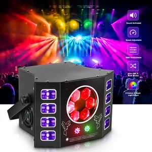 100W DMX Bee Eye Light Strobe Stage Light LED Effect Light Club Party Bar Stage - Picture 1 of 9